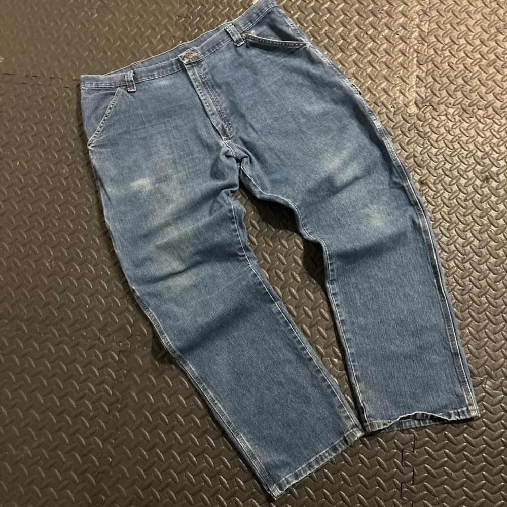 Super baggy Wrangler blue denim jeans